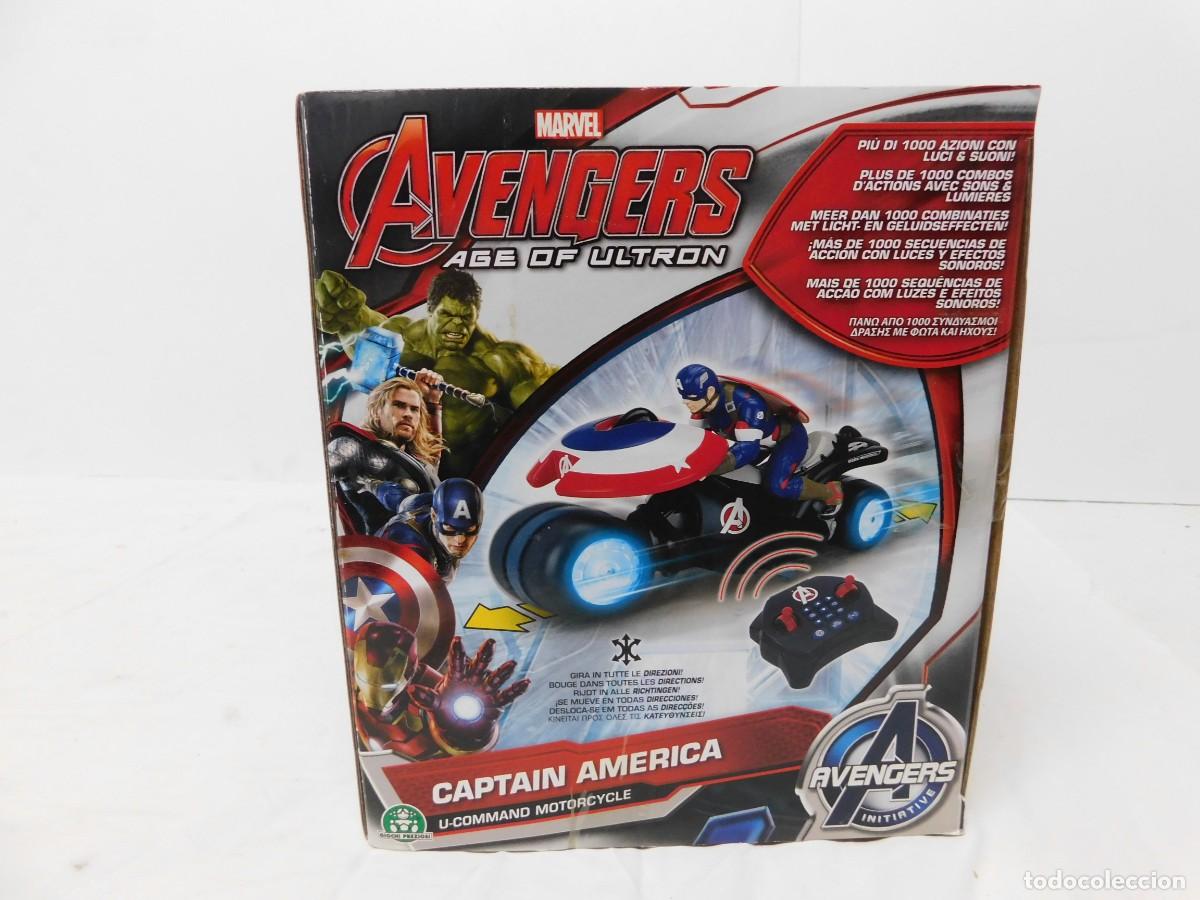 Figuras y mu&ntilde;ecos Marvel: CAPIT&Aacute;N AM&Eacute;RICA - U-COMMAND MOTORCYCLE - Foto 6