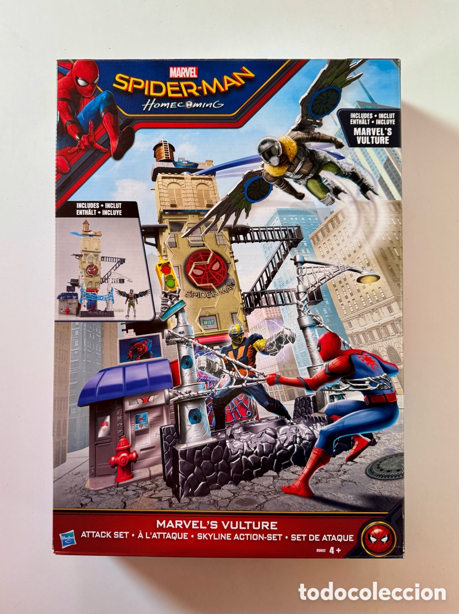 Figuras y mu&ntilde;ecos Marvel: MARVEL SPIDER-MAN VULTURE ATTACK SET - Foto 2