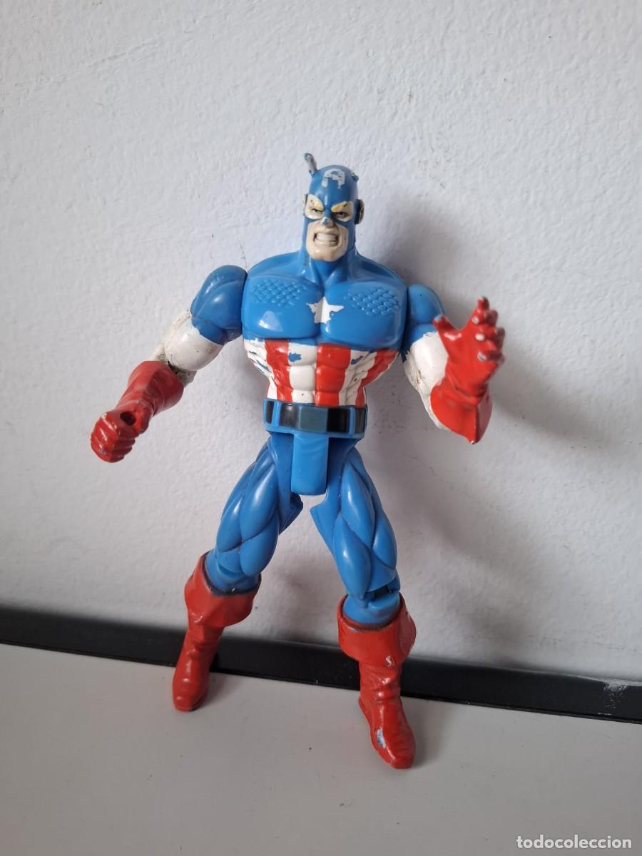 Figuras y mu&ntilde;ecos Marvel: Figura Capit&aacute;n Am&eacute;rica Marvel 1996 - Foto 1