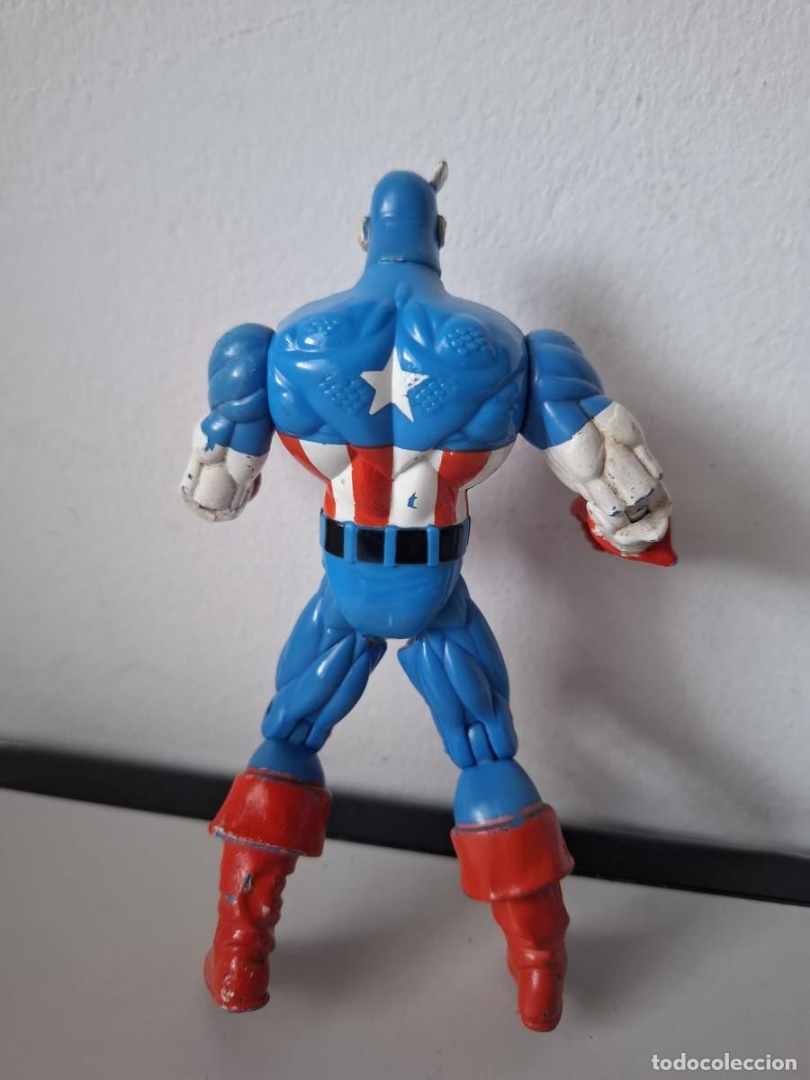 Figuras y mu&ntilde;ecos Marvel: Figura Capit&aacute;n Am&eacute;rica Marvel 1996 - Foto 2