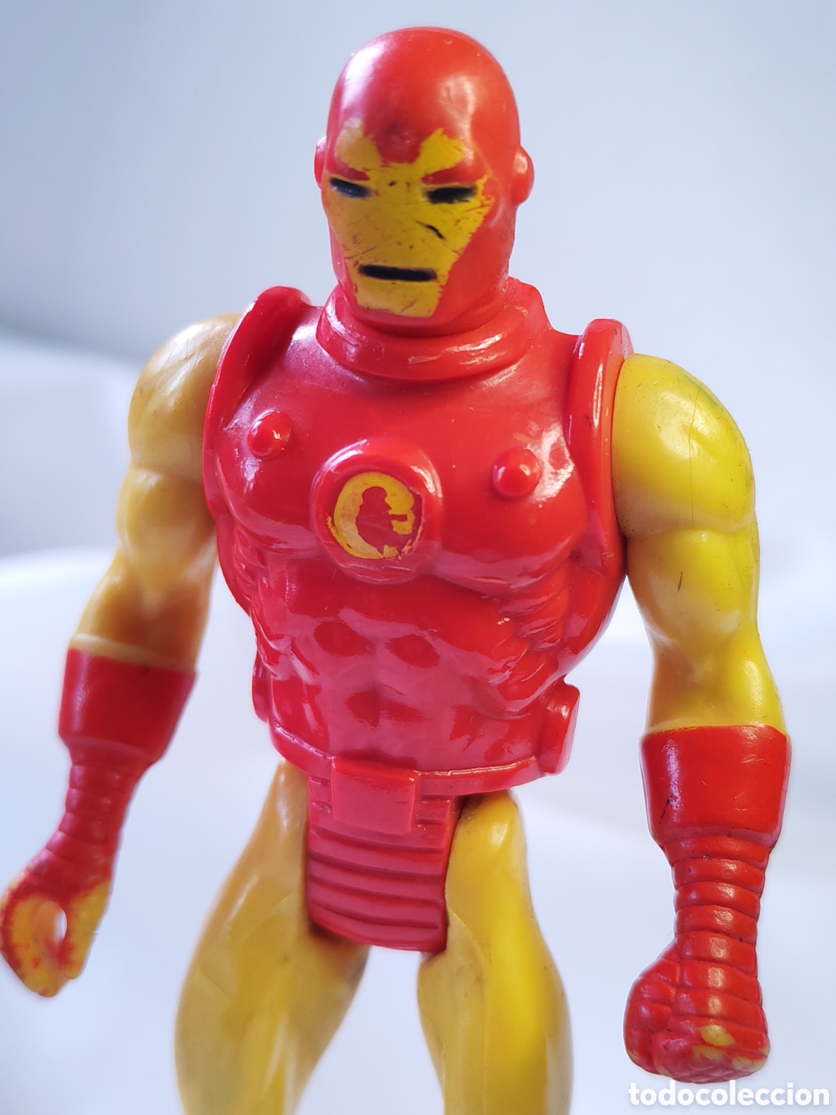 Figuras y mu&ntilde;ecos Marvel: Iron Man. Marvel Super Heroes. Secret Wars. 1984 - Foto 2