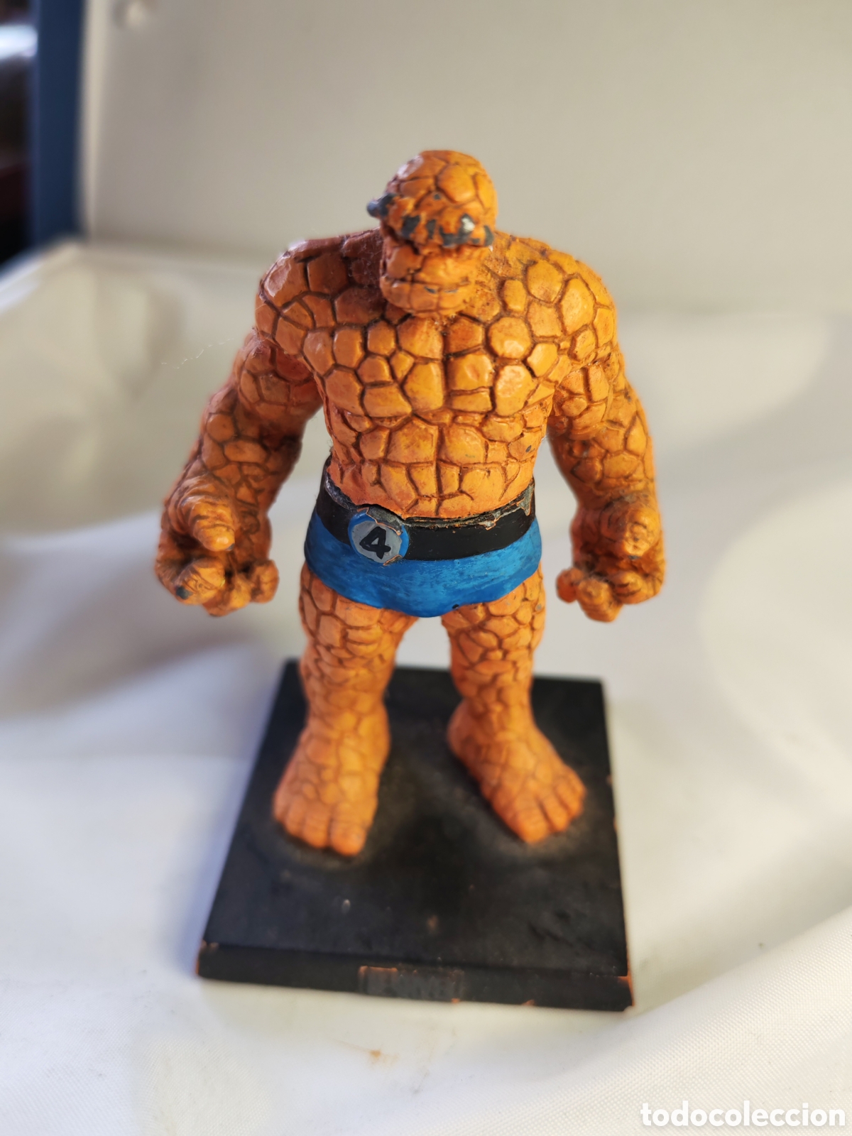 Figuras y Mu&ntilde;ecos Marvel: Figura La Mole (Ben Grimm) 4 fantasticos. Marvel. Plomo 2009