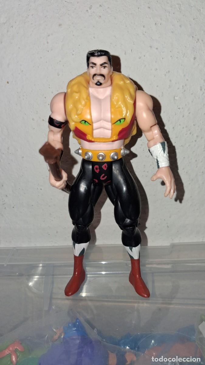 Figuras y Mu&ntilde;ecos Marvel: Figura KRAVEN. COMPLETA. TOYBIZ. MARVEL SPIDERMAN ANIMATED