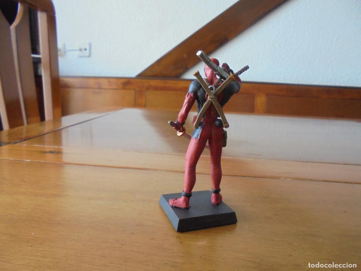 Figuras y mu&ntilde;ecos Marvel: FIGURA MARVEL PLOMO: DEADPOOL MASACRE. EAGLEMOSS PUBLICATIONS LTD. 2011 CON CAJA ORIGINAL - Foto 4