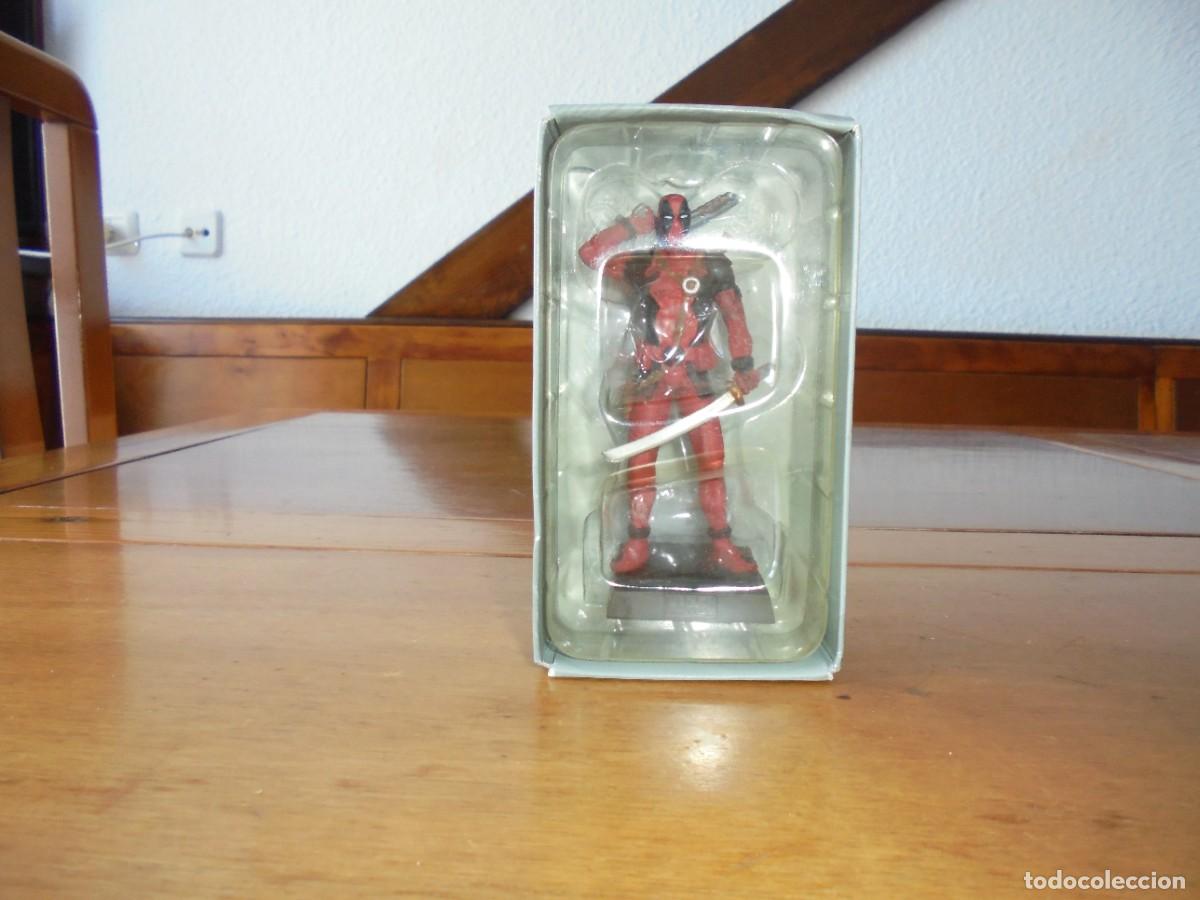 Figuras y mu&ntilde;ecos Marvel: FIGURA MARVEL PLOMO: DEADPOOL MASACRE. EAGLEMOSS PUBLICATIONS LTD. 2011 CON CAJA ORIGINAL - Foto 9