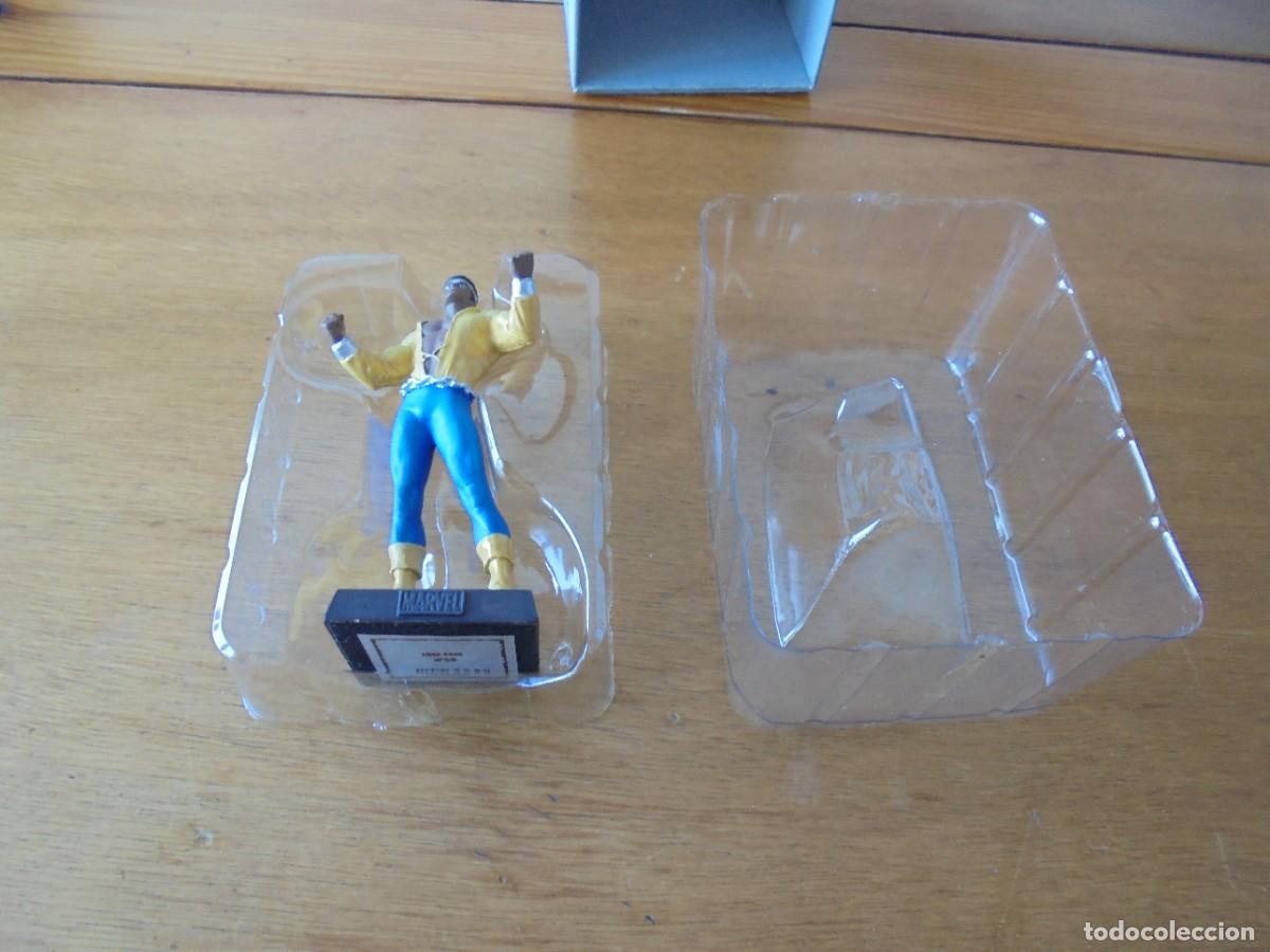 Figuras y mu&ntilde;ecos Marvel: FIGURA MARVEL PLOMO: LUKE CAGE EAGLEMOSS PUBLICATIONS LTD 2011 CON CAJA ORIGINAL - Foto 8