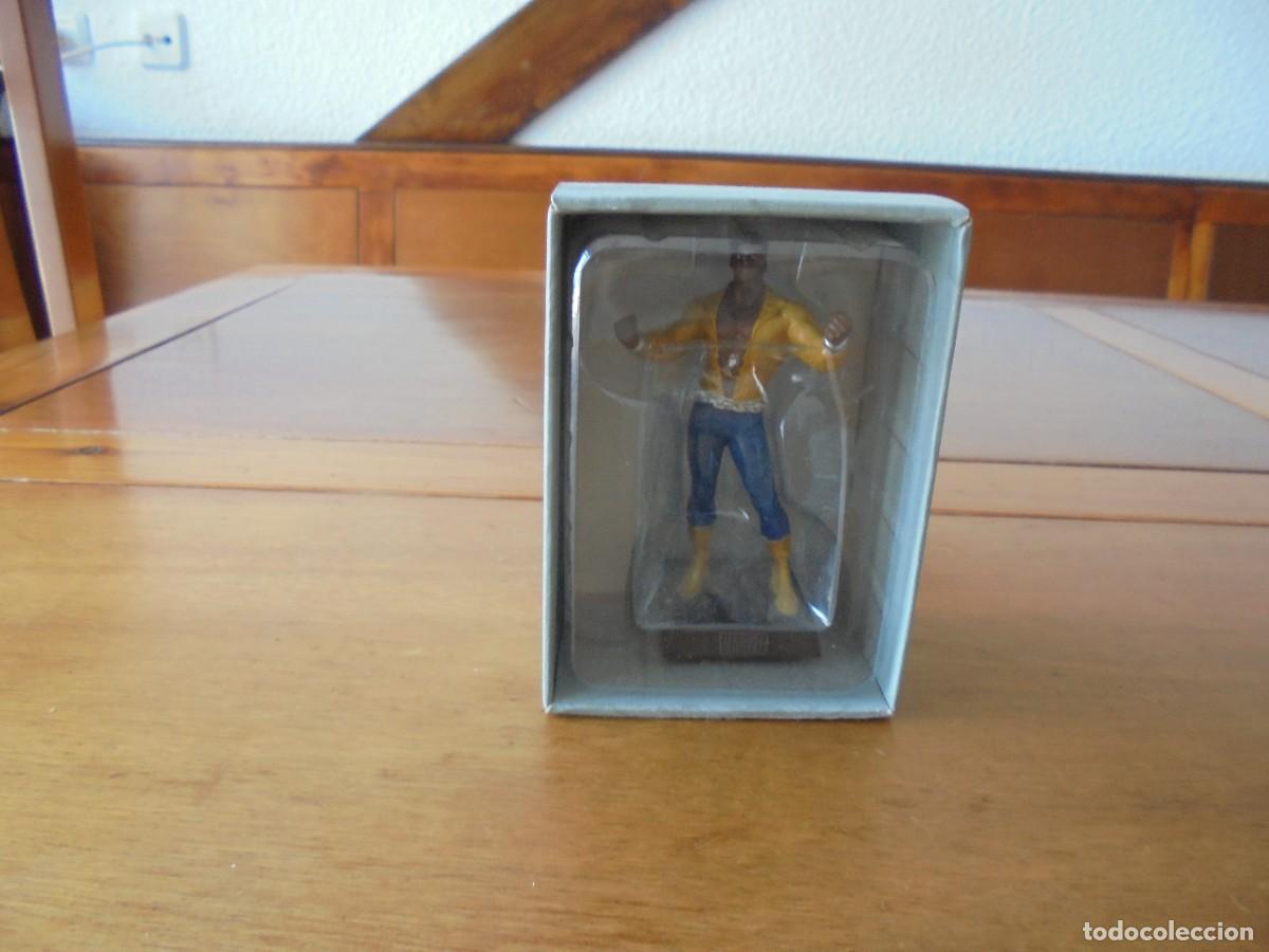 Figuras y mu&ntilde;ecos Marvel: FIGURA MARVEL PLOMO: LUKE CAGE EAGLEMOSS PUBLICATIONS LTD 2011 CON CAJA ORIGINAL - Foto 9