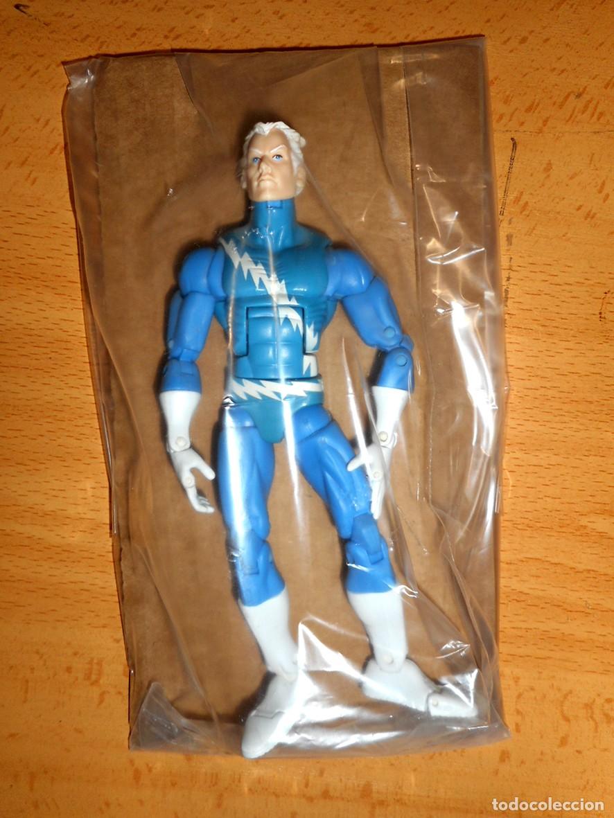 Figuras y Mu&ntilde;ecos Marvel: FIGURA MARVEL LEGENDS SERIE BAF BLOB - QUICKSILVER (MERCURIO) - HASBRO 2007