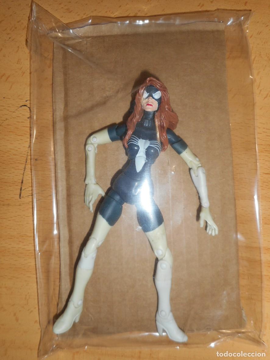 Figuras y Mu&ntilde;ecos Marvel: FIGURA MARVEL LEGENDS SERIE 15 -SPIDER-WOMAN BLACK COSTUME- TOY BIZ 2006