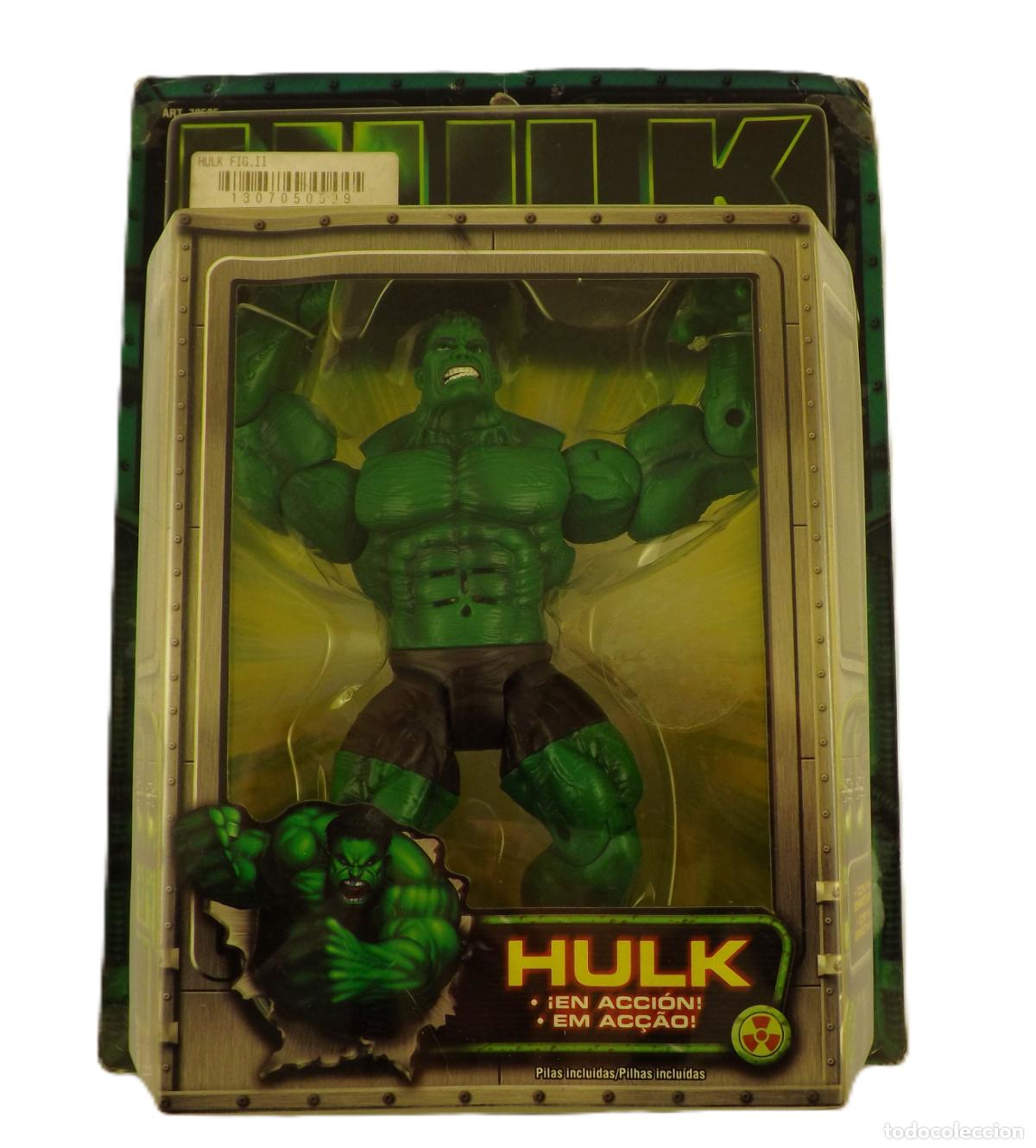 Figuras y Mu&ntilde;ecos Marvel: Hulk Figura de acci&oacute;n. En blister. Toy Biz