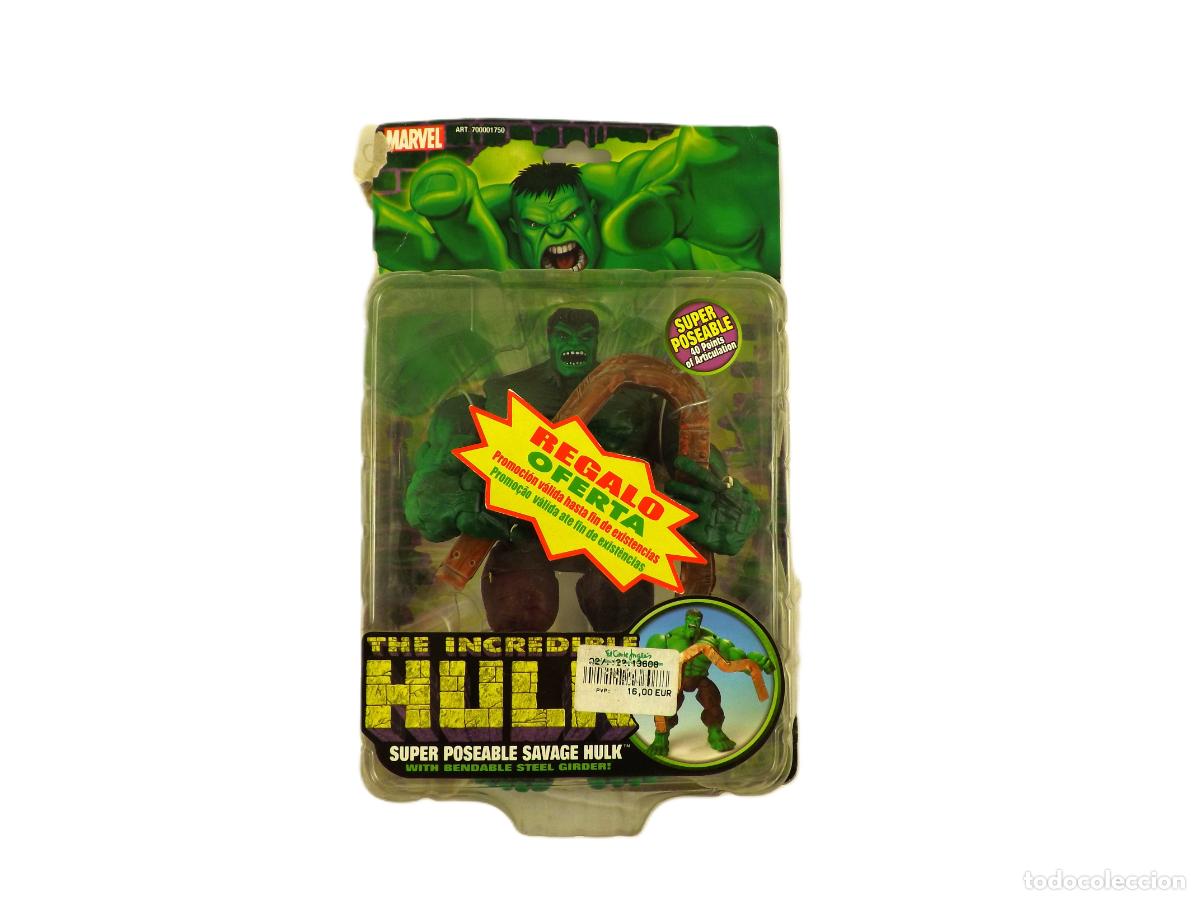 Figuras y Mu&ntilde;ecos Marvel: Marvel. Hulk super articulado. Toy Biz