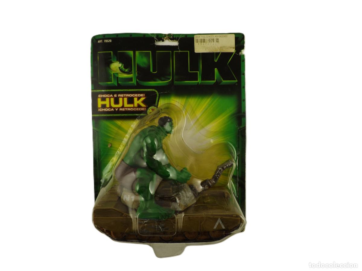 Figuras y mu&ntilde;ecos Marvel: Marvel. Hulk Choca y retrocede. Toy Biz - Foto 2