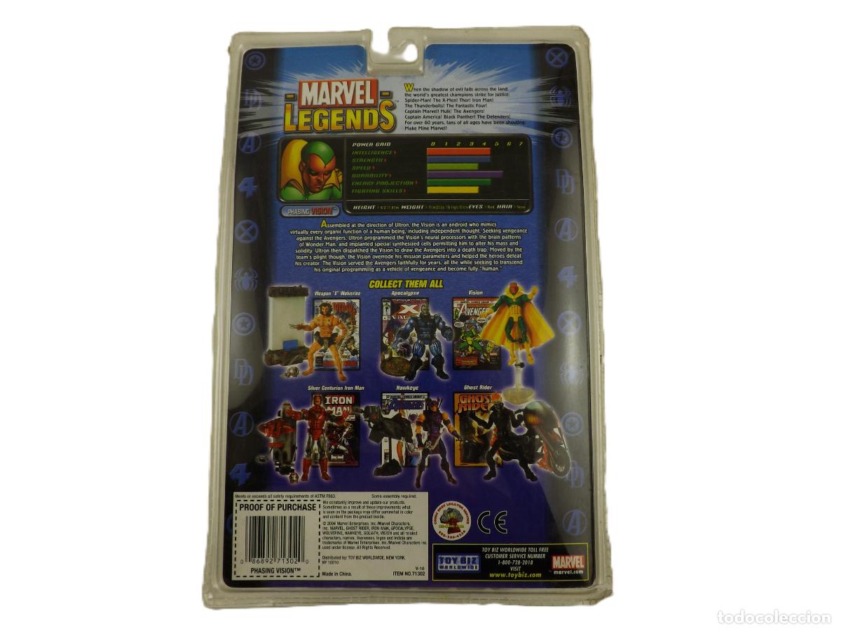 Figuras y mu&ntilde;ecos Marvel: Marvel Legends Phasing Vision Series VII - Foto 3