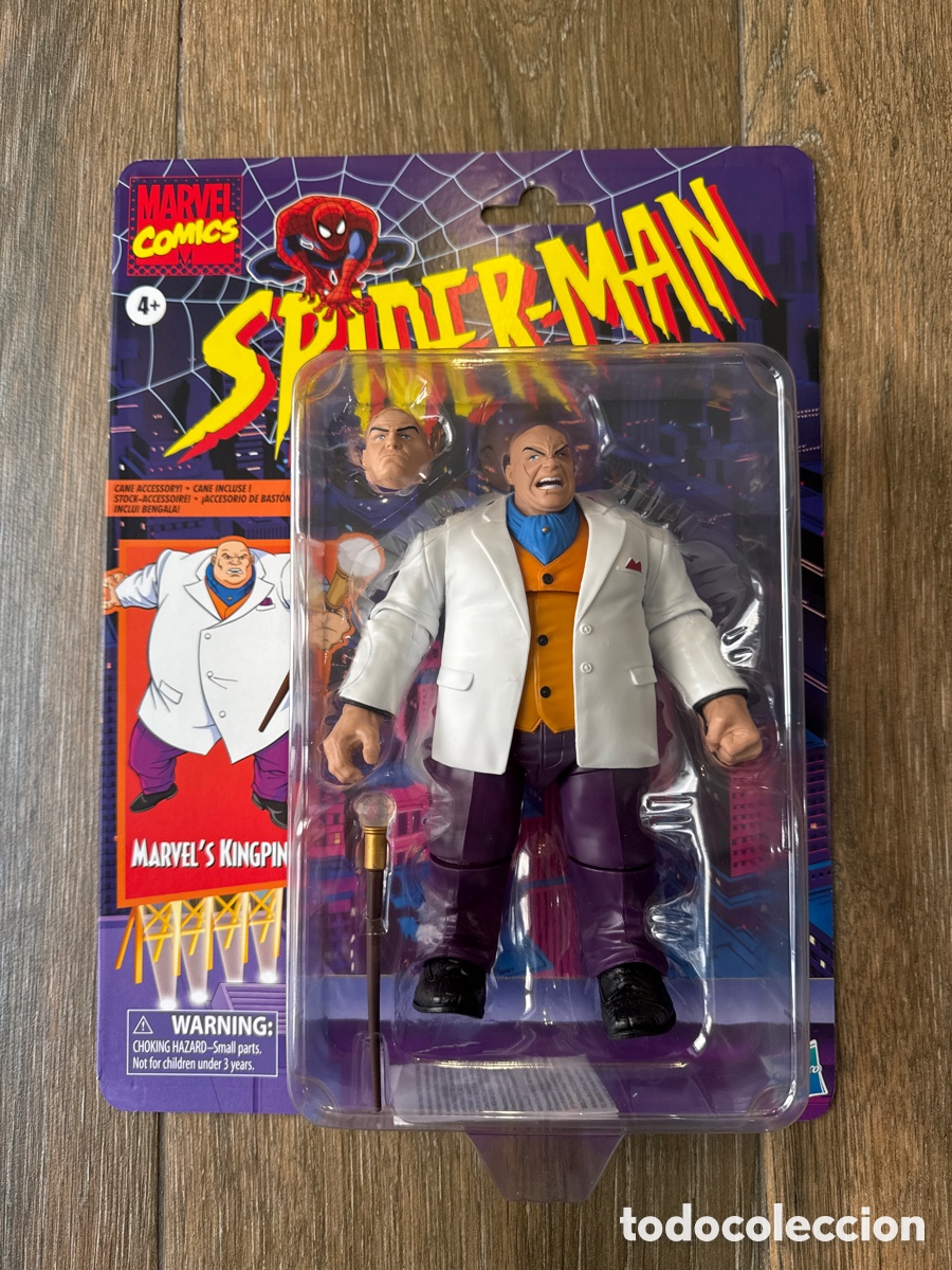 Figuras y Mu&ntilde;ecos Marvel: Figura Kingpin Spiderman Marvel Legends Hasbro