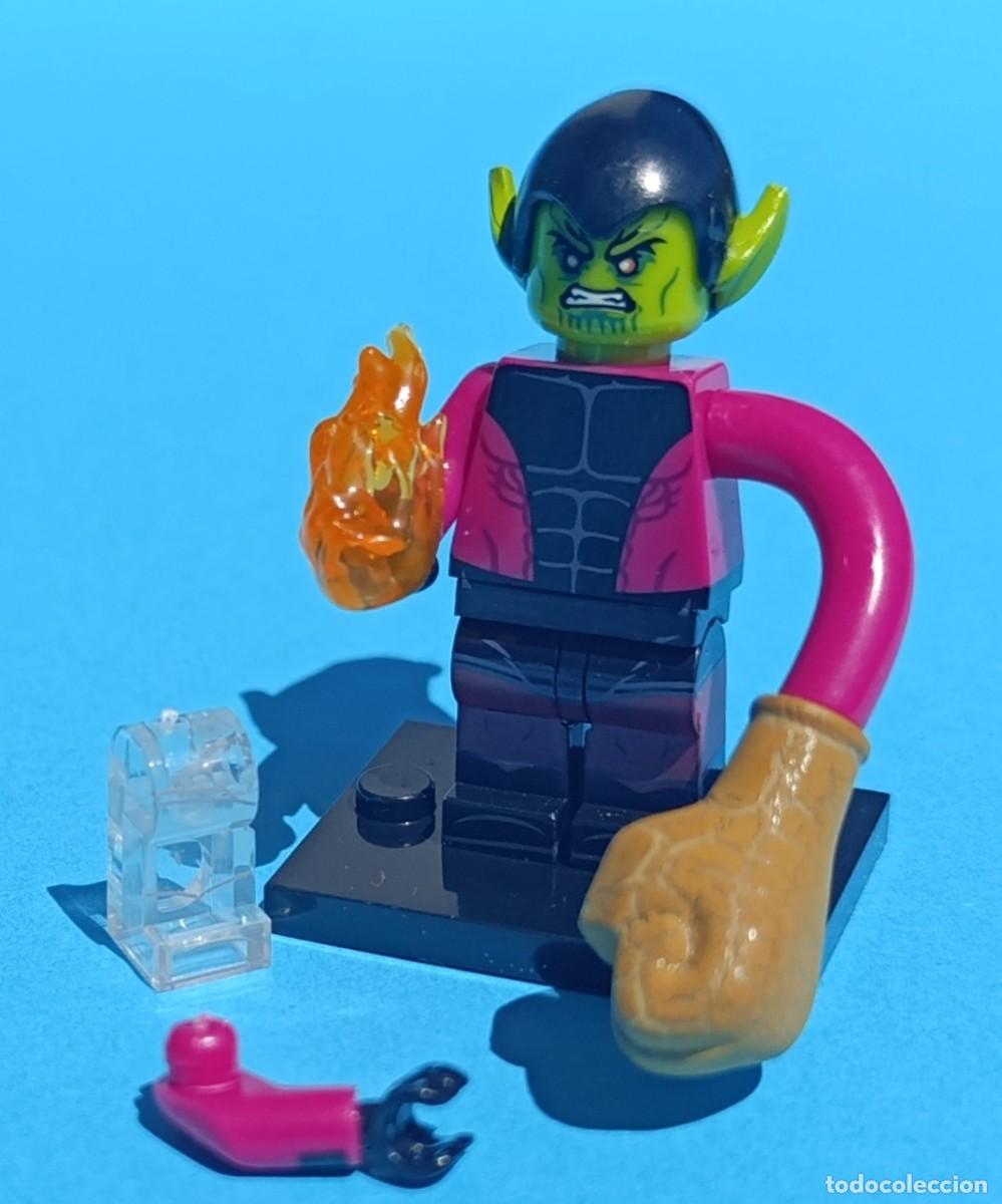 Figuras y Mu&ntilde;ecos Marvel: Super Skrull (Marvel) Minifigura Figura Minifigure Figure Minifig Mu&ntilde;eco