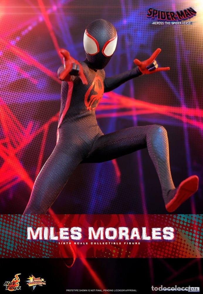 Figuras y Mu&ntilde;ecos Marvel: Figura Miles Morales Spider-Man: Cruzando el Multiverso Escala 1/6 Hot Toys
