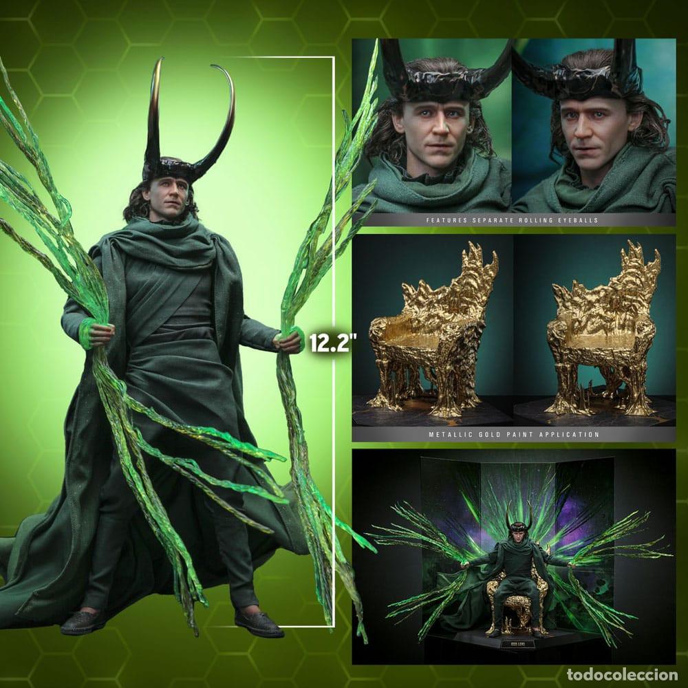 Figuras y Mu&ntilde;ecos Marvel: Figura God Loki Artisan Edition Escala 1/6 Hot Toys