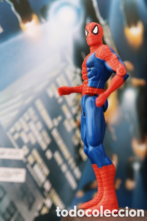 Figuras y Mu&ntilde;ecos Marvel: Figura SPIDERMAN. Marvel. Toybiz. 1998. 13 cm de altura.