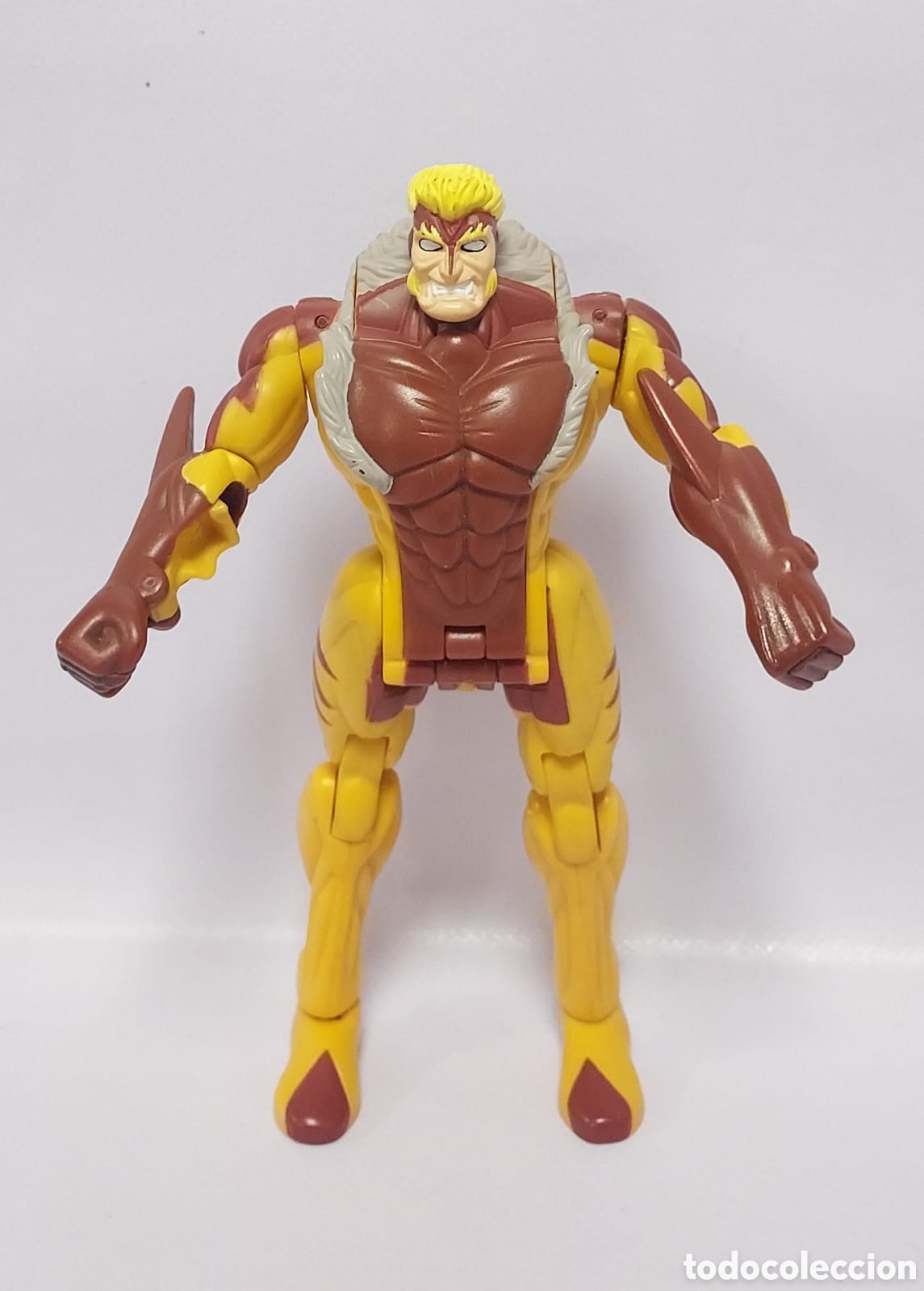 Figuras y Mu&ntilde;ecos Marvel: Figura Dientes De Sable Transformable Toy Biz 1999
