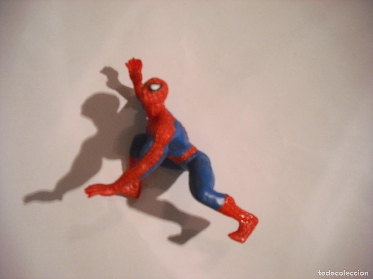 Figuras y mu&ntilde;ecos Marvel: FIGURA SPIDER-MAN. MARVEL , PVC . 1996 10 CM - Foto 2