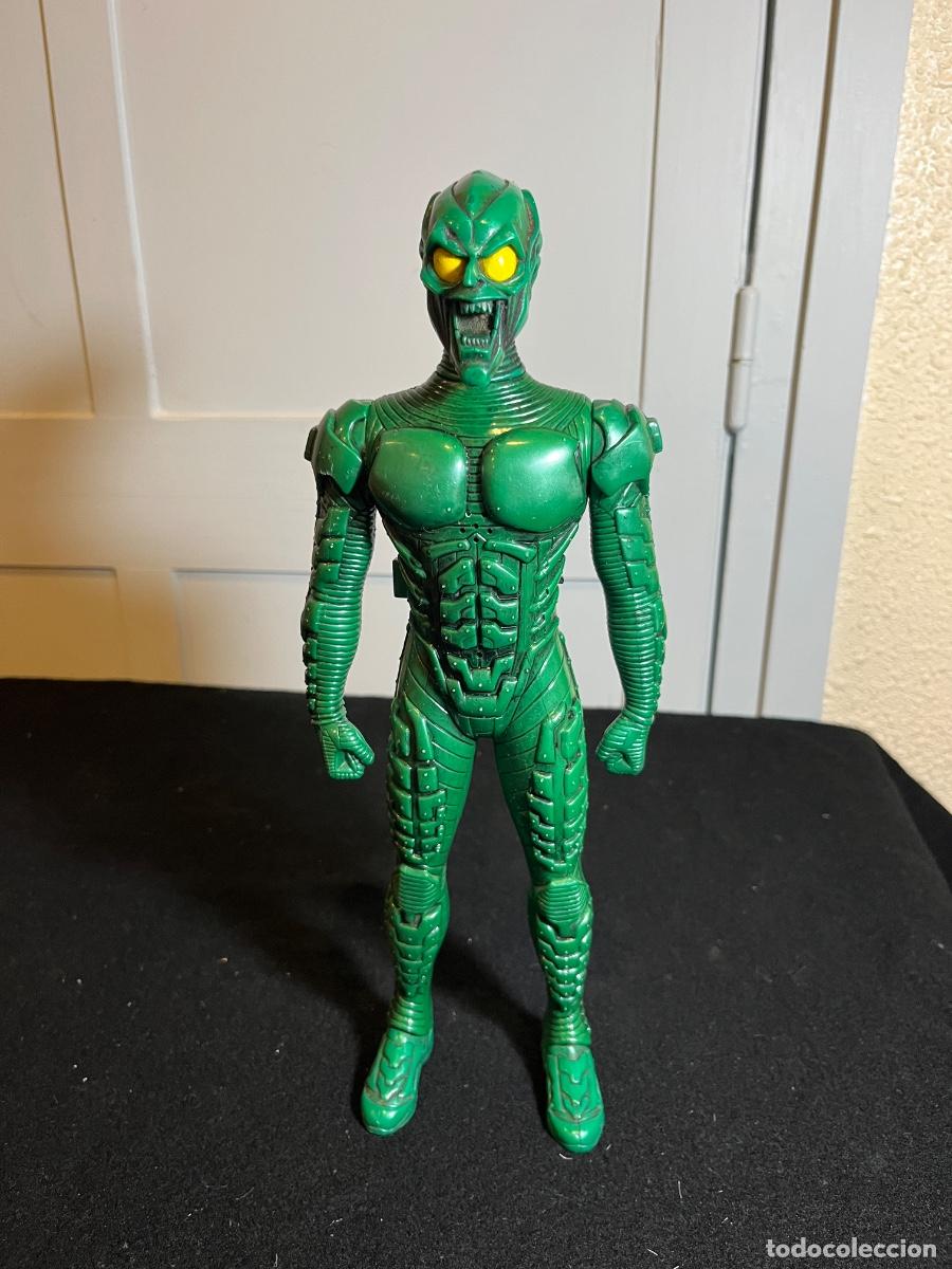 Figuren von Marvel: Figura Green Goblin Walkie Talkie Spider-Man 2002 Toy Biz Marvel MGA 30cm Duende Verde