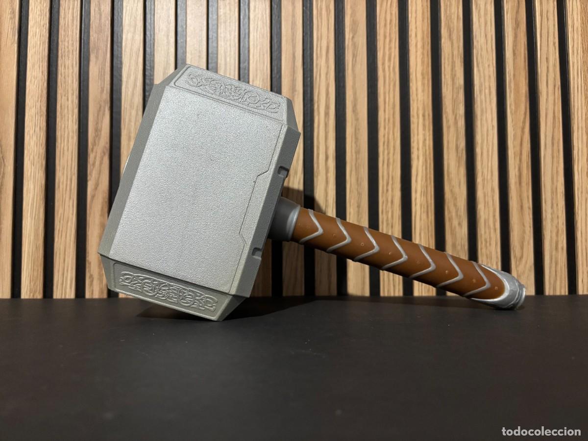 Figuras y mu&ntilde;ecos Marvel: Martillo Thor Mjolnir Marvel Avengers R&eacute;plica Decoraci&oacute;n - Foto 1