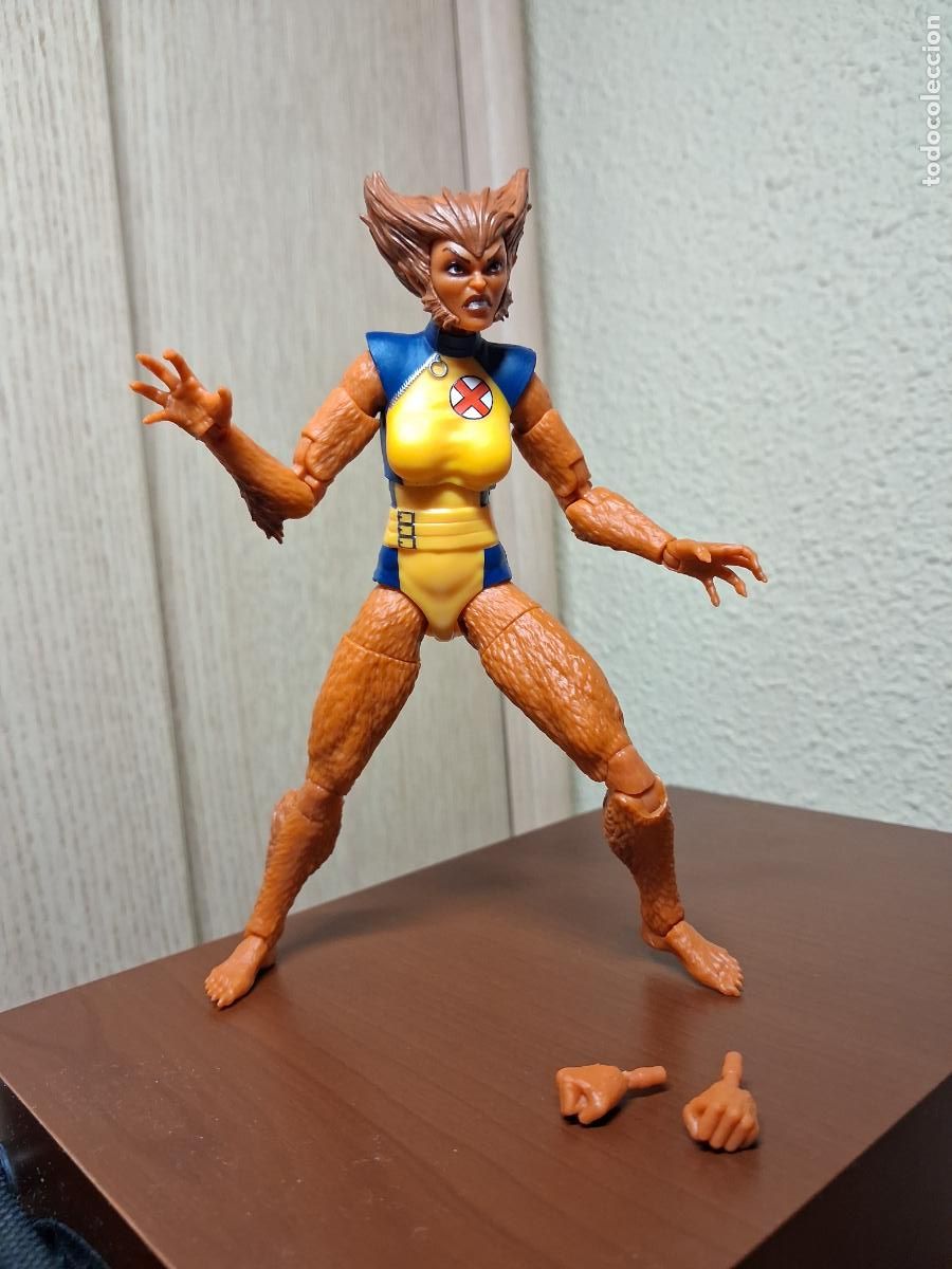 Figuras y Mu&ntilde;ecos Marvel: LOBA VENENOSA WOLFSBANE X-FACTOR X-MEN MARVEL LEGENDS HASBRO
