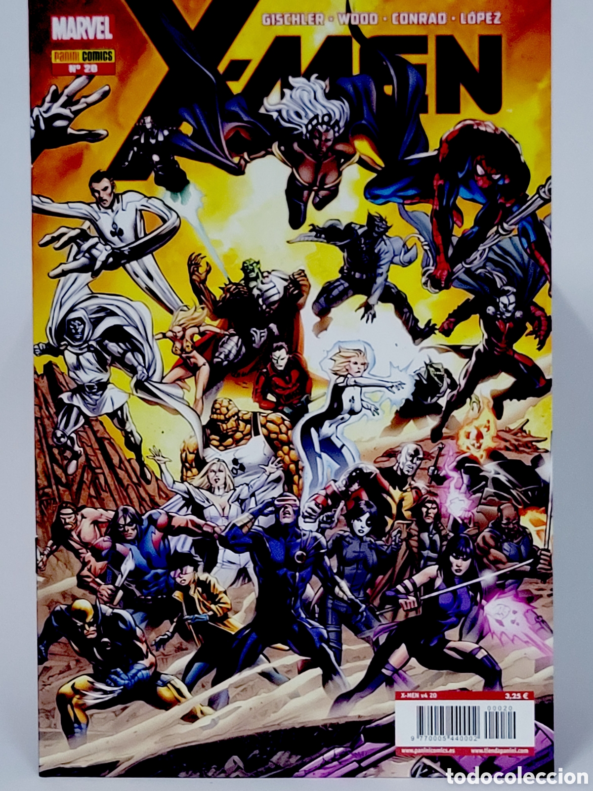 Figuras y Mu&ntilde;ecos Marvel: C&Oacute;MIC DE KIOSCO X-MEN 20 VOL.4 PANINI MARVEL VOLUMEN GRAPA