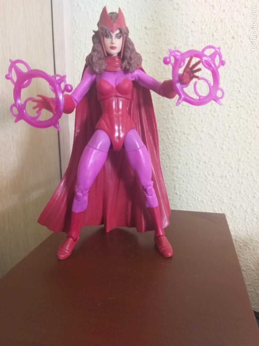 Figuras y Mu&ntilde;ecos Marvel: BRUJA ESCARLATA SCARLET WITCH MARVEL LEGENDS HASBRO VENGADORES AVENGERS VISION