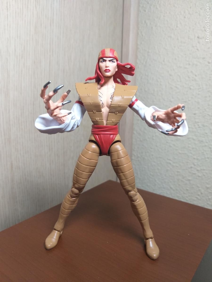 Figuras y Mu&ntilde;ecos Marvel: DAMA MORTAL LADY DEATHSTRIKE MARVEL LEGENDS COSECHADORES X-MEN PATRULLA X LOBEZNO HASBRO