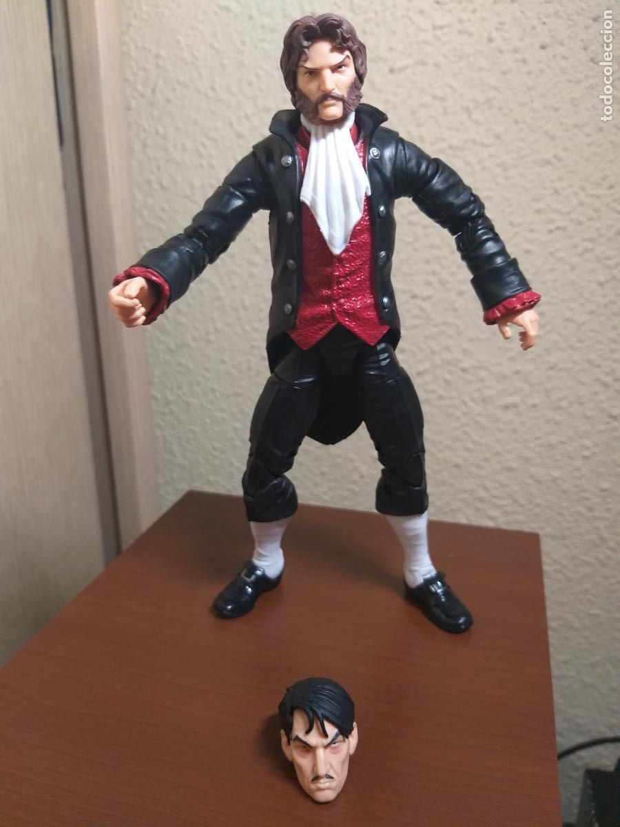 Figuras y Mu&ntilde;ecos Marvel: MENTE MAESTRA JASON WYNGARDE HELLFIRE CLUB FUEGO INFERNAL MARVEL LEGENDS HASBRO