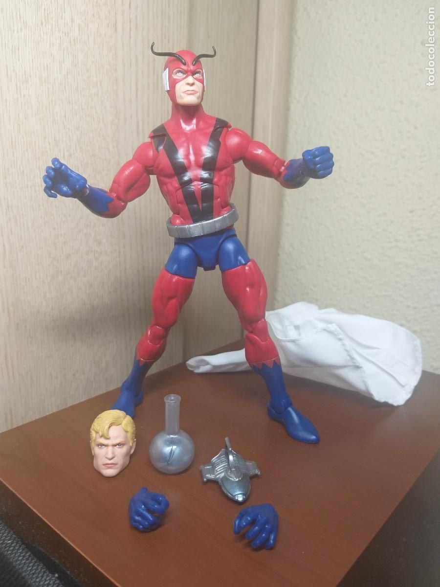 Figuras y Mu&ntilde;ecos Marvel: GIANTMAN HANK PYM MARVEL LEGENDS EXCLUSIVE PACK HASBRO VENGADORES AVENGERS AVISPA WASP