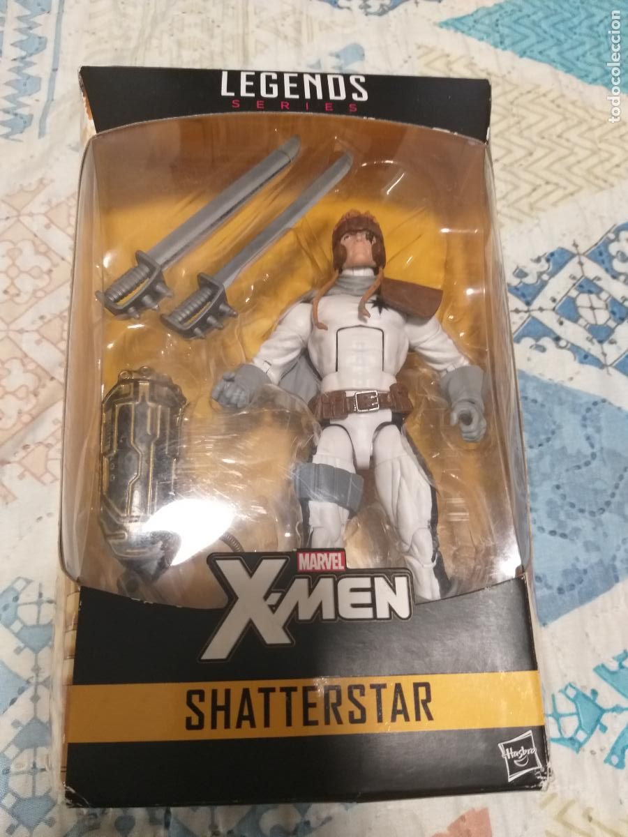 Figuras y Mu&ntilde;ecos Marvel: MARVEL LEGENDS ESTRELLA ROTA SHATTERSTAR WARLOCK SERIES X-MEN HASBRO