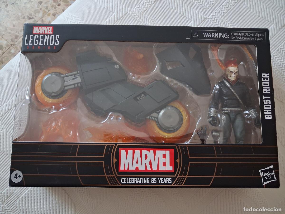 Figuras y Mu&ntilde;ecos Marvel: MARVEL LEGENDS GHOST RIDER MOTORISTA FANTASMA LEGENDARY RIDERS HASBRO