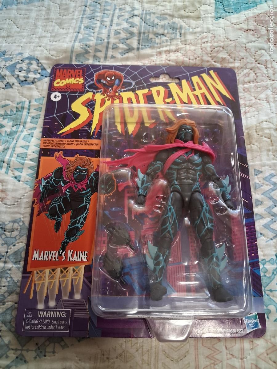 Figuras y Mu&ntilde;ecos Marvel: MARVEL LEGENDS KAINE VINTAGE SERIES SPIDERMAN SAGA DEL CLON HASBRO