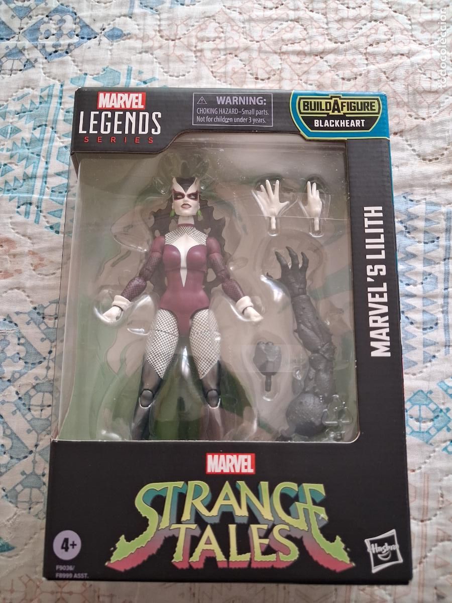 Figuras y Mu&ntilde;ecos Marvel: LILITH MARVEL LEGENDS BLACK HEART SERIES HASBRO
