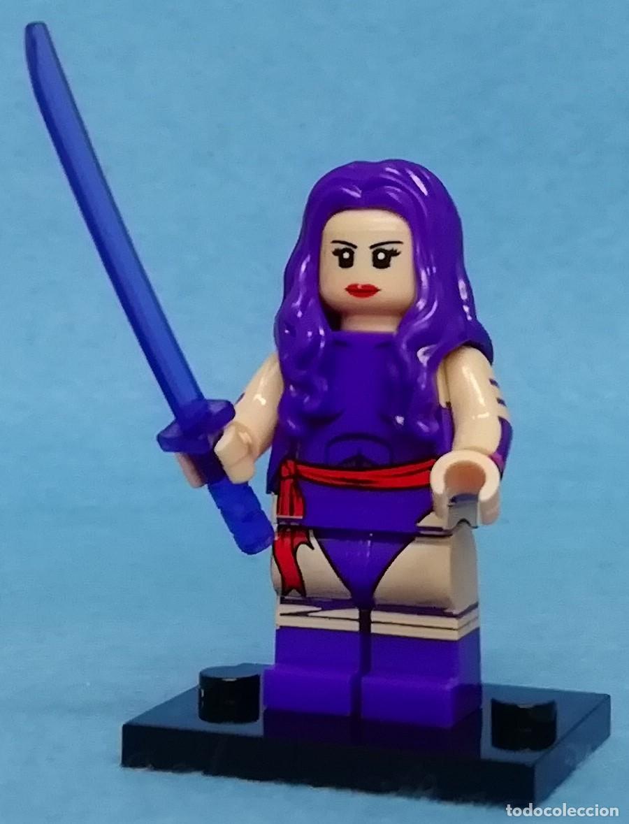 Figuras y Mu&ntilde;ecos Marvel: Psylocke (X-Men) (Marvel) Minifigura Figura Minifigure Figure Minifig Figurine Mu&ntilde;eco