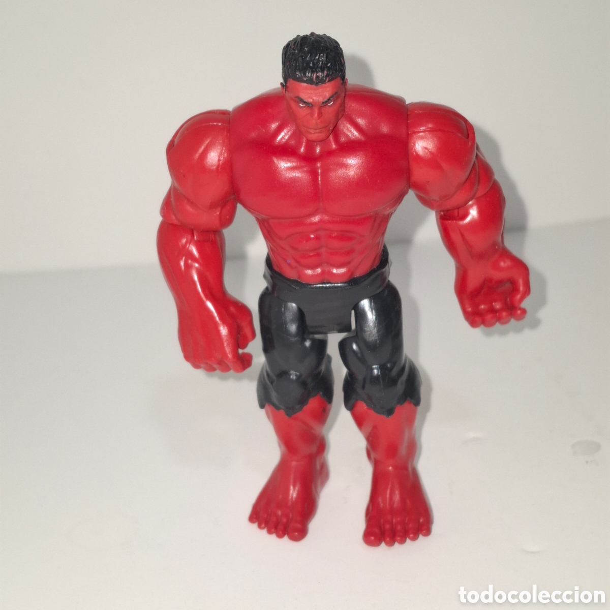Figuras y Mu&ntilde;ecos Marvel: HULK FIGURA DE ACCION HASBRO LA MASA ROJO MARVEL