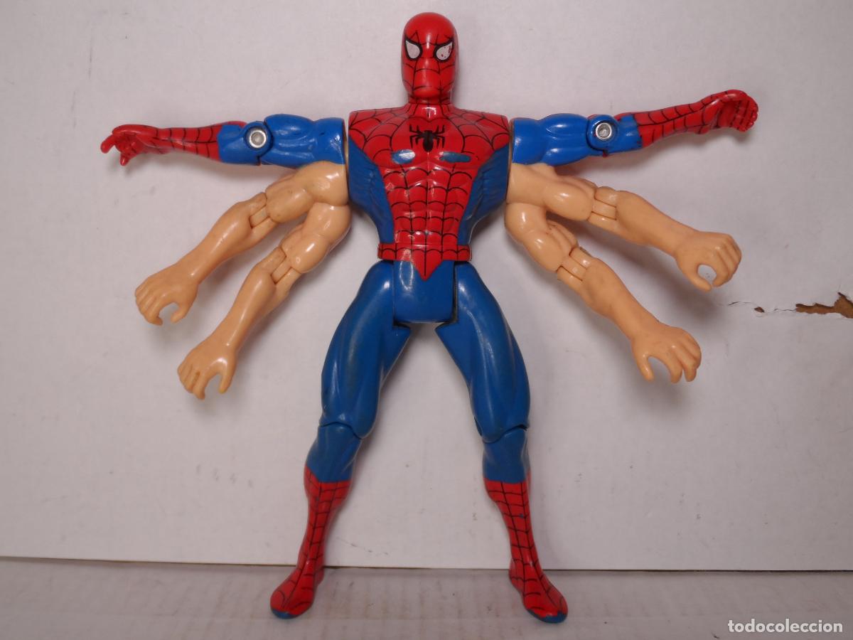 Figuras y Mu&ntilde;ecos Marvel: FIGURA MARVEL SIX ARMS SPIDERMAN (SPIDERMAN ANIMATED SERIES) 1995 TOY BIZ