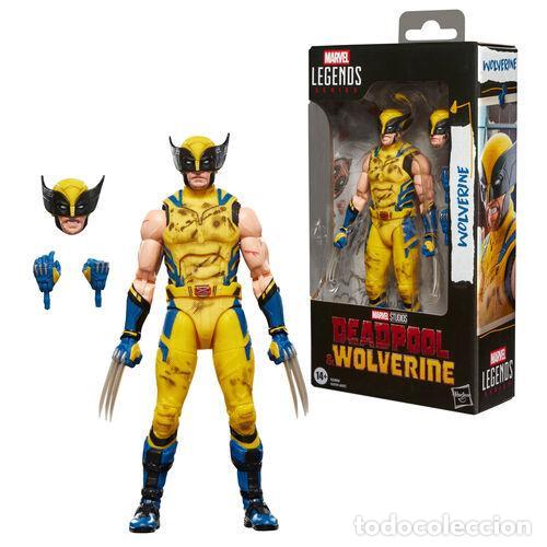 Figuras y Mu&ntilde;ecos Marvel: Wolverine (Damaged) - Marvel Legends Series - Hasbro