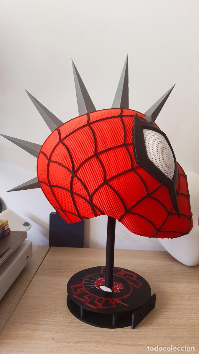 Figuras y mu&ntilde;ecos Marvel: Casco Spider punk 3D - Foto 2