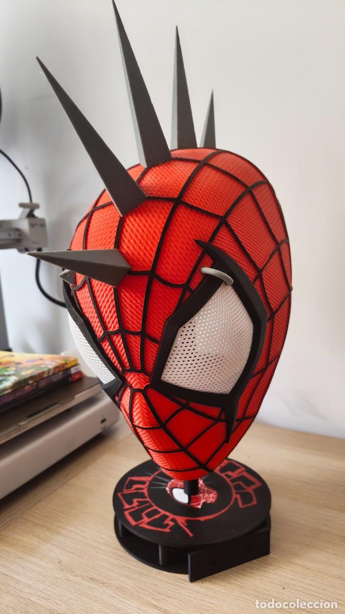 Figuras y mu&ntilde;ecos Marvel: Casco Spider punk 3D - Foto 3
