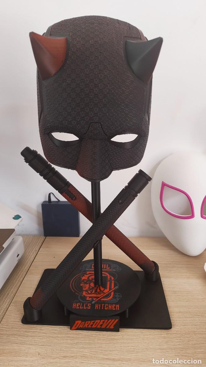 Figurines et Jouets Marvel: Casco Daredevil y Billy club 3D