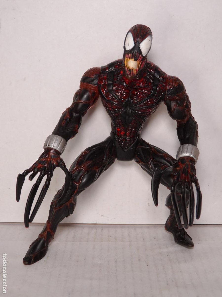 Figuras y Mu&ntilde;ecos Marvel: FIGURA MARVEL SPIDERMAN SPIDER-CARNAGE (VENOM WEB WARS) 1997 TOY BIZ