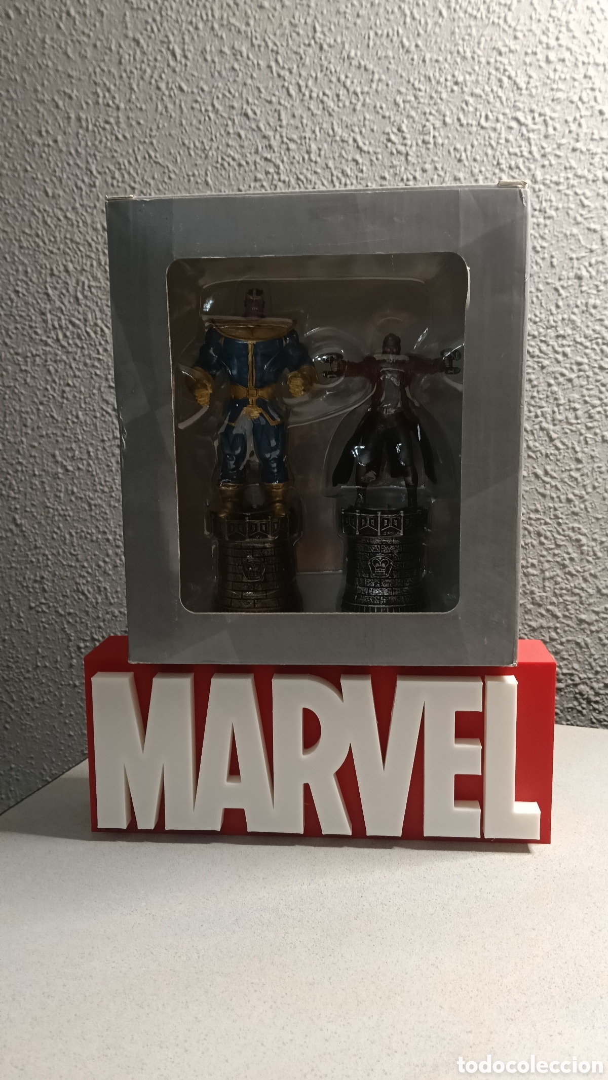 Figuras y Mu&ntilde;ecos Marvel: Figuras coleccionables pertenecen a la Eaglemoss Marvel Chess Collection,