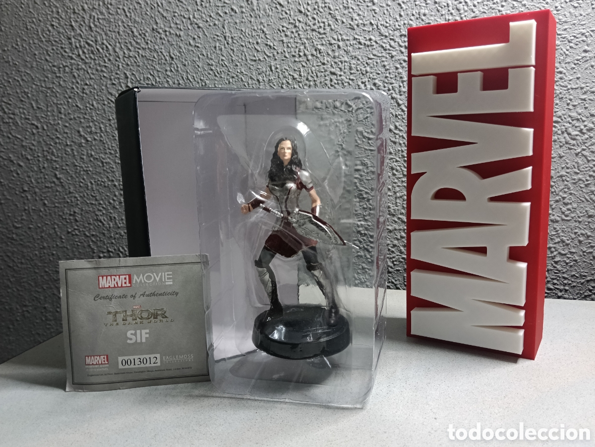 Figuras y Mu&ntilde;ecos Marvel: Figura oficial de Lady Sif de la editorial Eaglemoss.