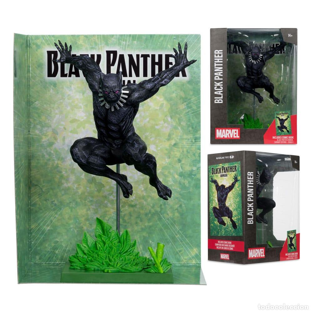 Figuras y Mu&ntilde;ecos Marvel: Black Panther (Issue 1) Variant Edition - Marvel Comic Book - McFarlane