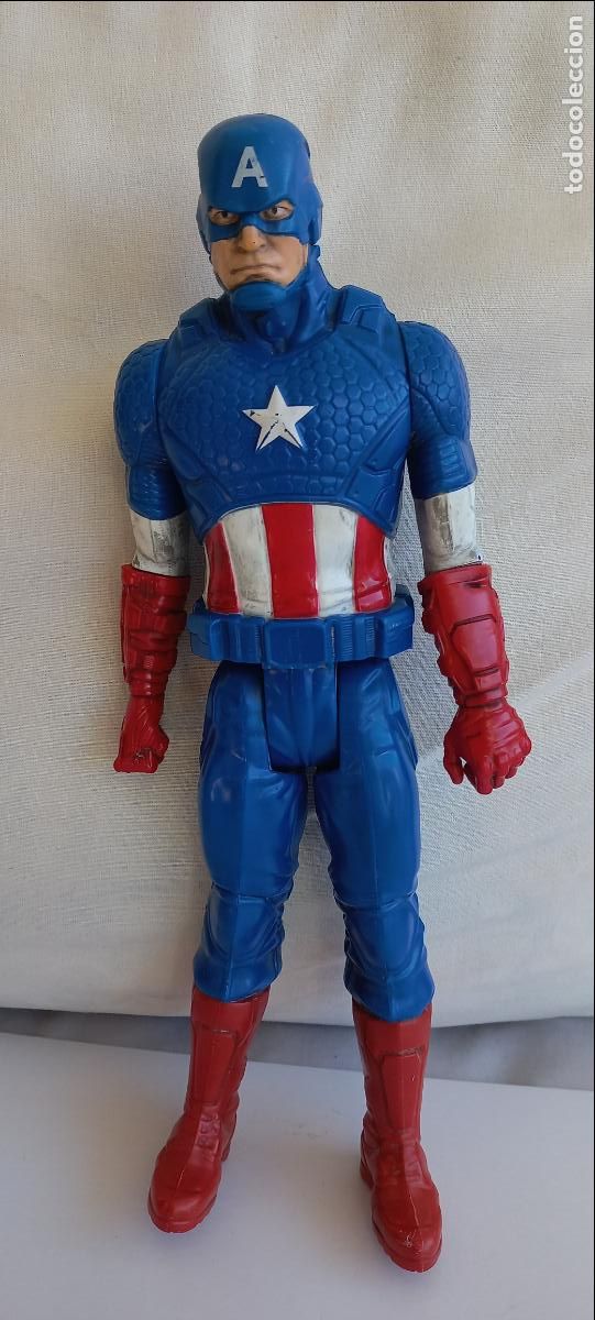 Figuras y Mu&ntilde;ecos Marvel: CAPITAN AMERICA HASBRO 2014 FIGURA ACCION 30 CM.