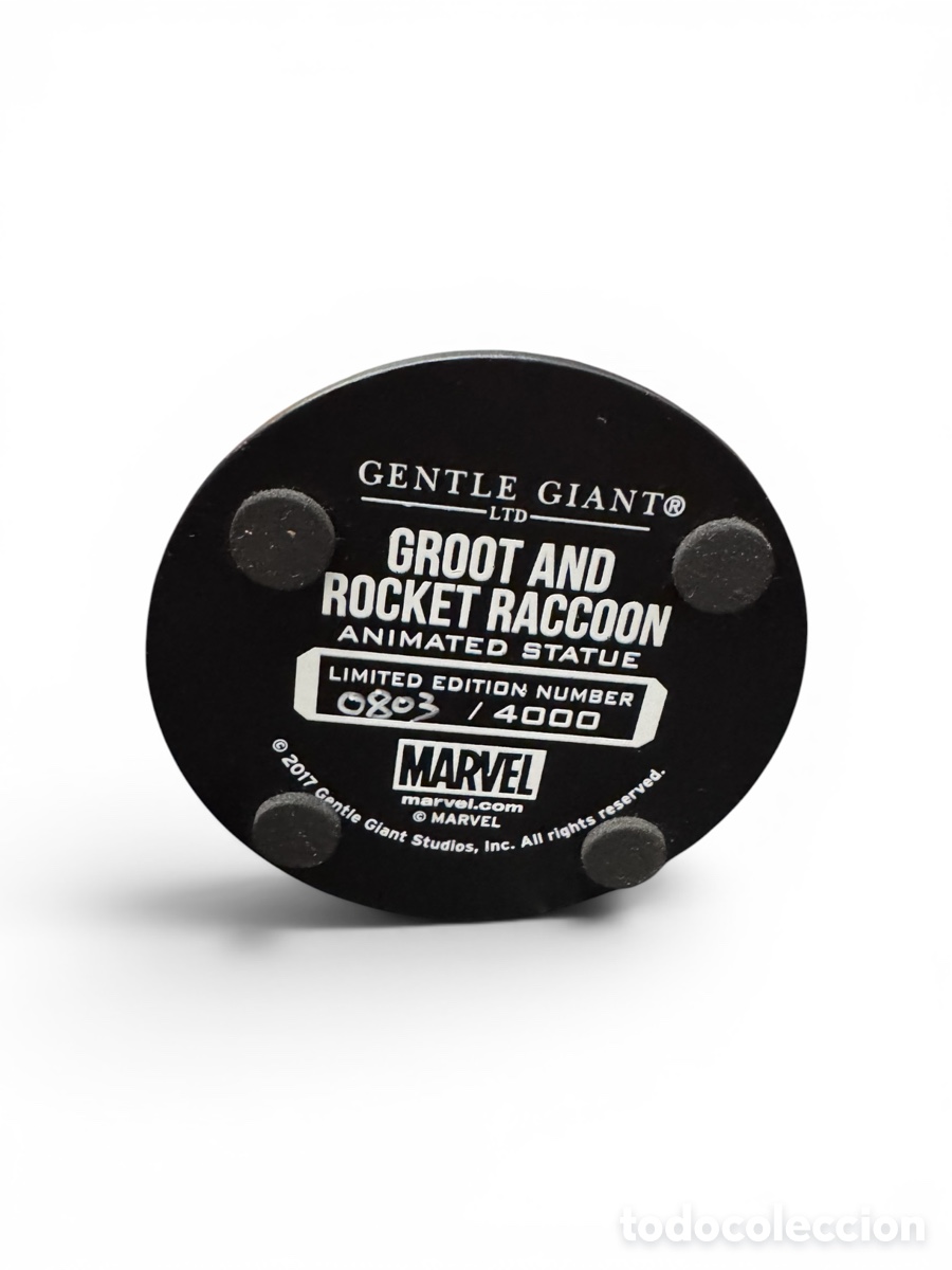 Figuras y mu&ntilde;ecos Marvel: Figura animada Groot & Rocket Gentle Giant - Foto 3