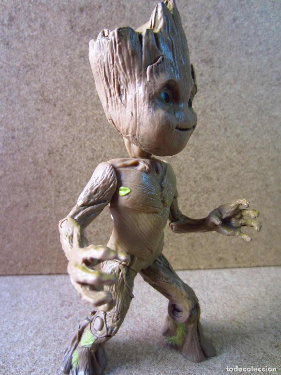 Figuras y mu&ntilde;ecos Marvel: Baby Groot (Articulado y a Cuerda) (Marvel Kids) - Foto 12